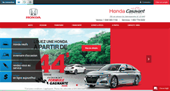 Desktop Screenshot of hondacasavant.com